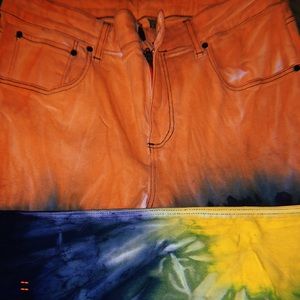 ASOS DESIGN TYE DYE SKINNY JEANS